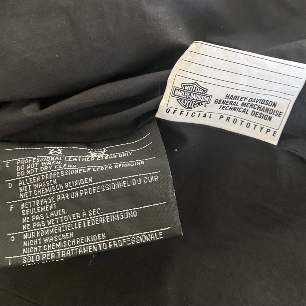 Prototype Harley Davidson Women’s Leather Jacket M​​​​​​​​ - Picture 5 of 9